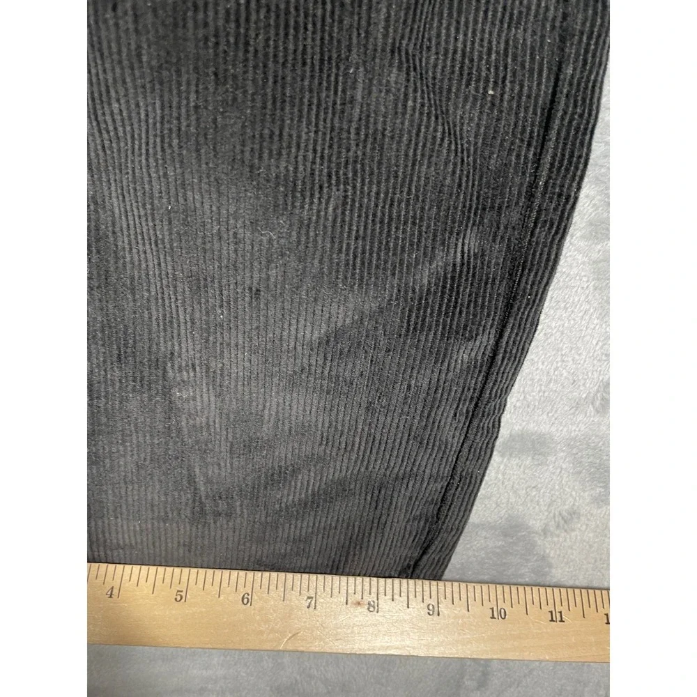 Levis 565 Loose Straight Black Corduroy Pants Mens W32 L34 NWT